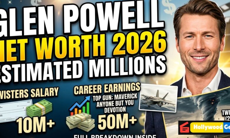 Glen Powell Net Worth 2026 Twisters Salary and Total Career Earnings