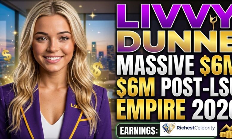 Livvy Dunne Net Worth 2026 Massive $6M Post-LSU Empire