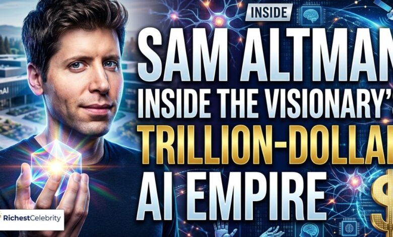 Sam Altman Inside the Visionary’s Trillion-Dollar AI Empire